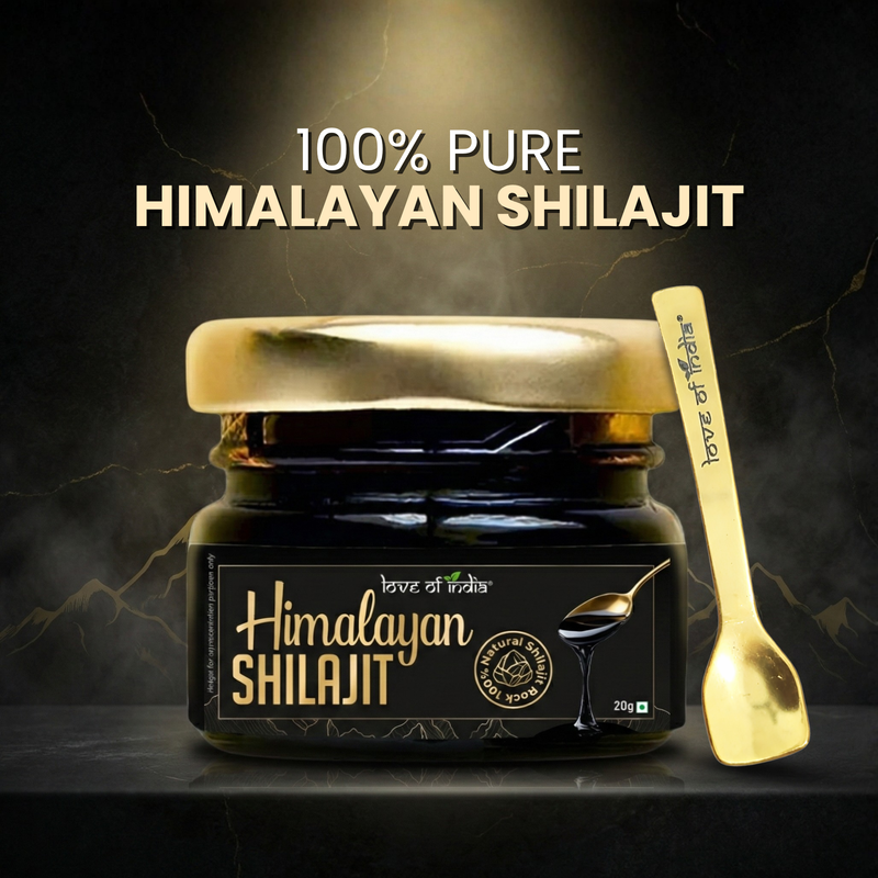 Pure Himalayan Shilajit Resin | Rich in Fulvic Acid & 85+ Minerals | 20g