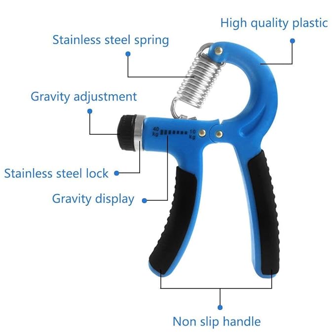 LORDEX - Adjustable Grip Strength Trainer Set