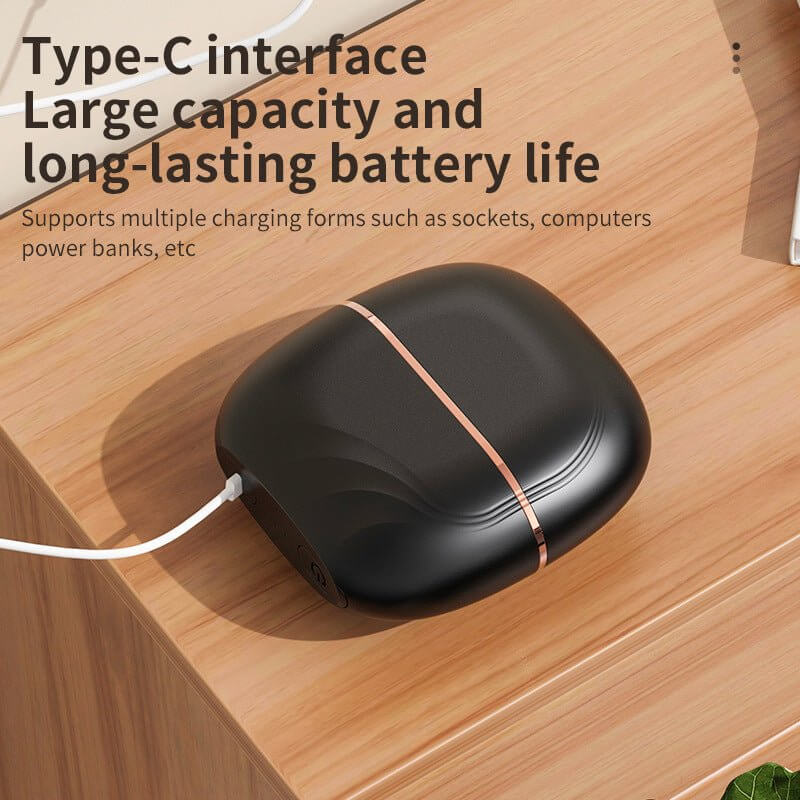Mini Hair Straightening Comb Wireless Charging Portable Multifunctional Hair Care