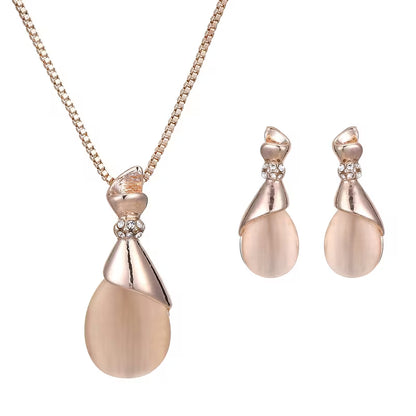 Elegant Cat Eye Jewelry Set 💎